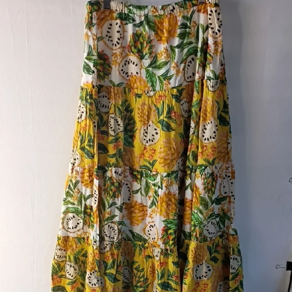 FARM Rio Yellow Floral Maxi Skirt - Picture 5 of 10